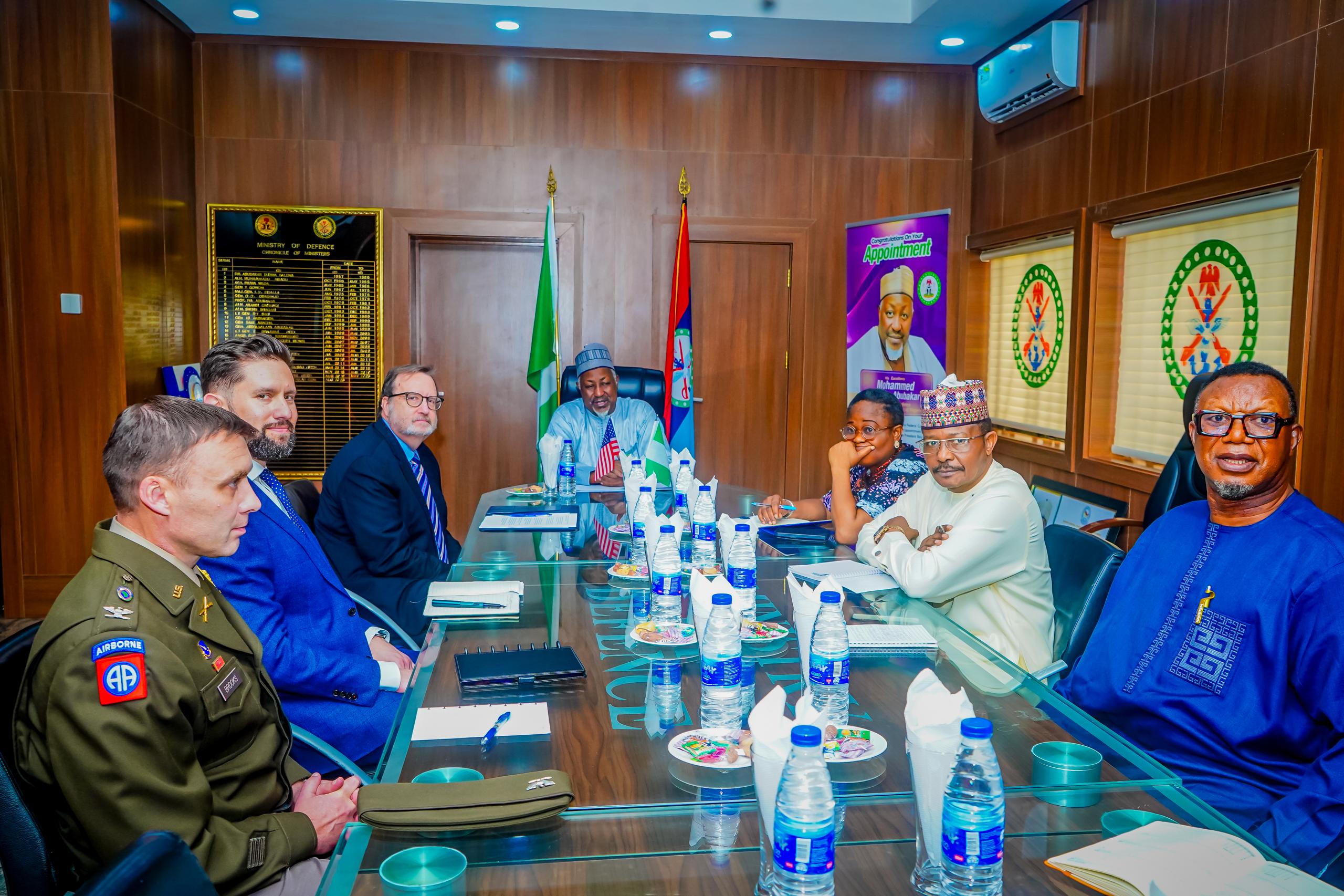Nigeria, U.S. Pledge Stronger Defence Ties in Bid to Tackle Regional, Global Security Threats