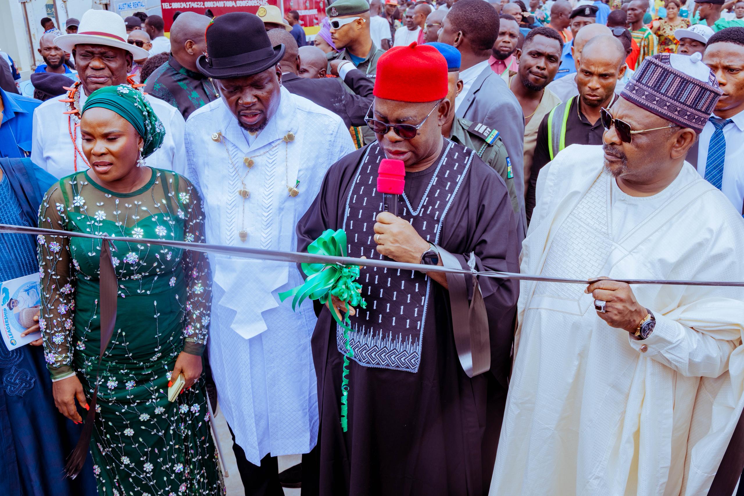 Oborevwori Inaugurates Projects In Bomadi, Says LG Can Drive Real Change