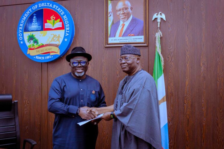 Delta State Governor, Rt. Hon. Sheriff Oborevwori, Monday, urged the Federal Government to revive the Warri, Koko, Sapele, and Burutu ports and reiterated his administration’s commitment to collaborate with the Government at the centre in that regard.