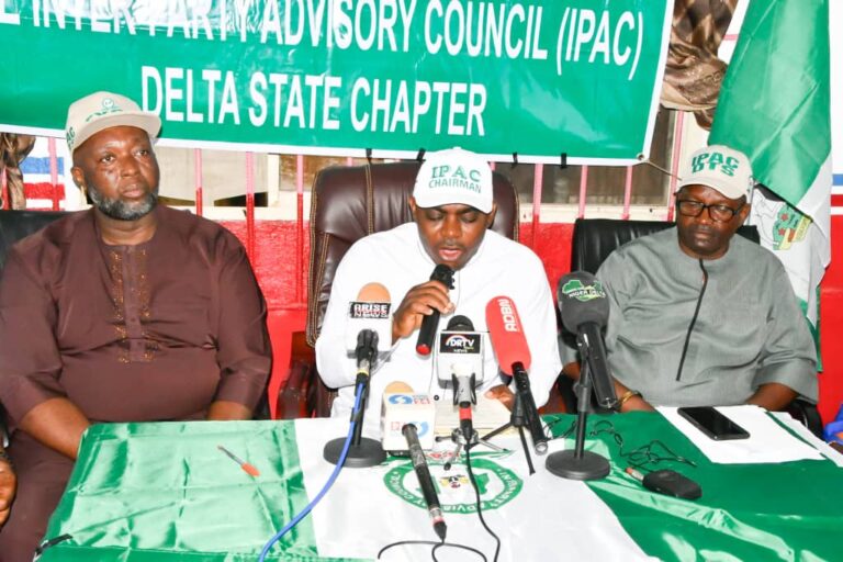IPAC Chairman, Prince Henry Eze as The Inter-Party Advisory Council (IPAC), Delta State chapter, has condemned the “One Million Man March” organized by supporters of Senator Ovie Omo-Agege, describing it as unlawful, unruly, and an invitation to political chaos.