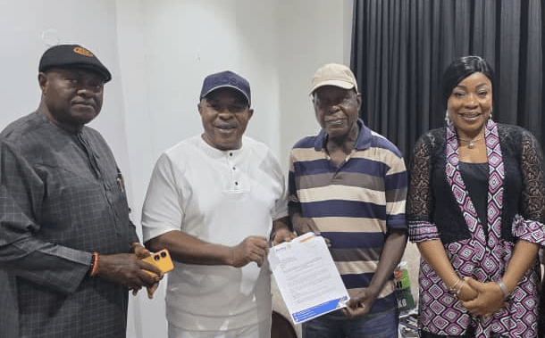 New President Rotary Club of Abuja Sapphire, Dr. Pat Oramah, Pays Courtesy Visit to Former IGP Ahead of His Investiture Ceremony