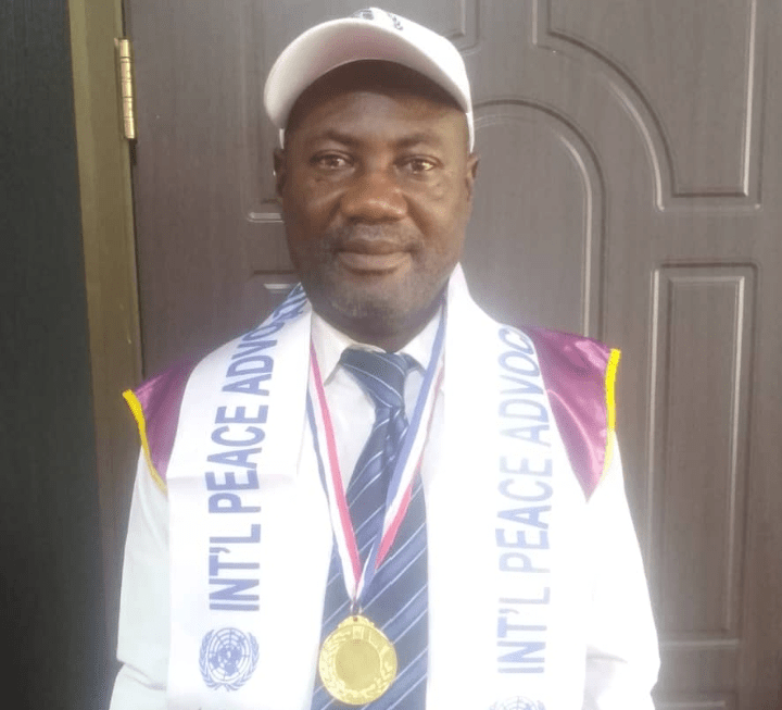 Barr. Musa Onogo Idris Receives UN-POLAC International Peace Advocate Award