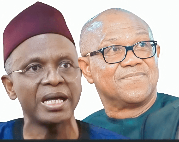 Nasir El-Rufai and Peter Obi