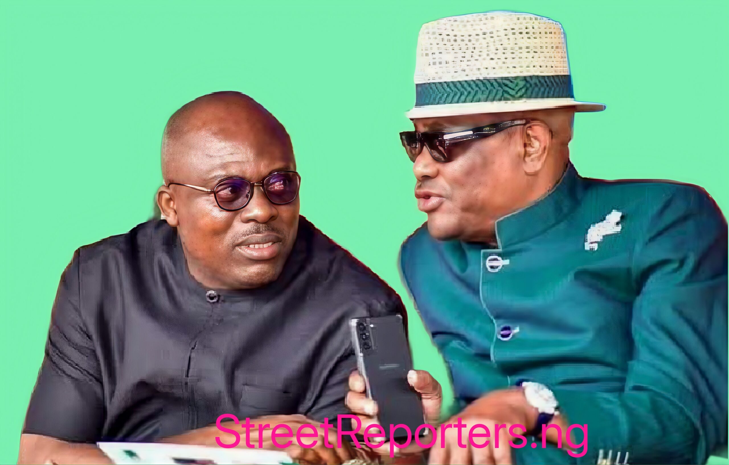 Governor Siminalayi Fubara and Fomer Governor of Rivers State, Barr Nyesom Wike