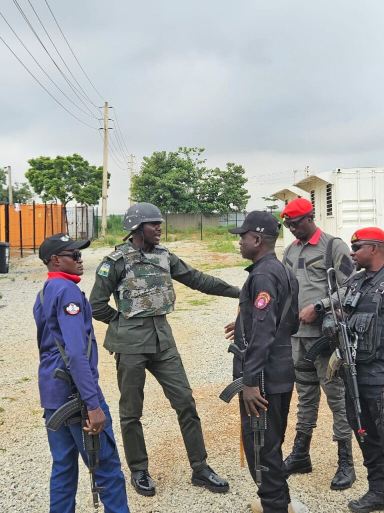 The demonstration followed the shooting of an Olusco staff member, Mr. Yakubu Lawal Omaye, who reportedly sustained gunshot wounds during a confrontation at a contested estate site in Games Village.