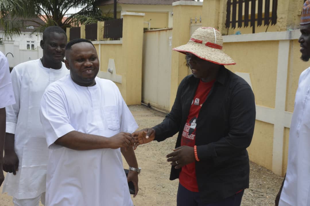 Engr Promise and HE Osisiogu Osikenyi at YPP Declares at Stakeholders’ Meeting in Nasarawa