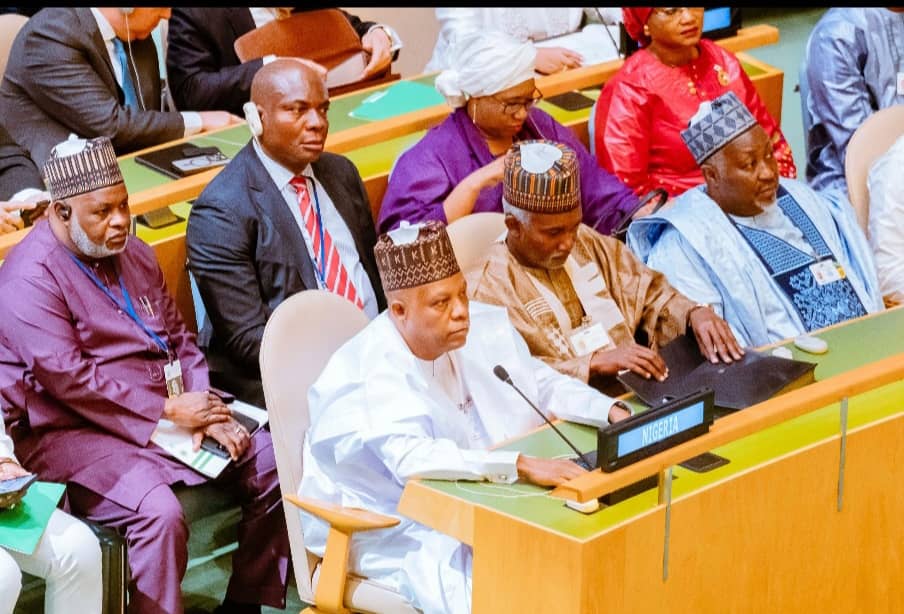 Minister of Defence Badaru Abubakar at UNGA in New York