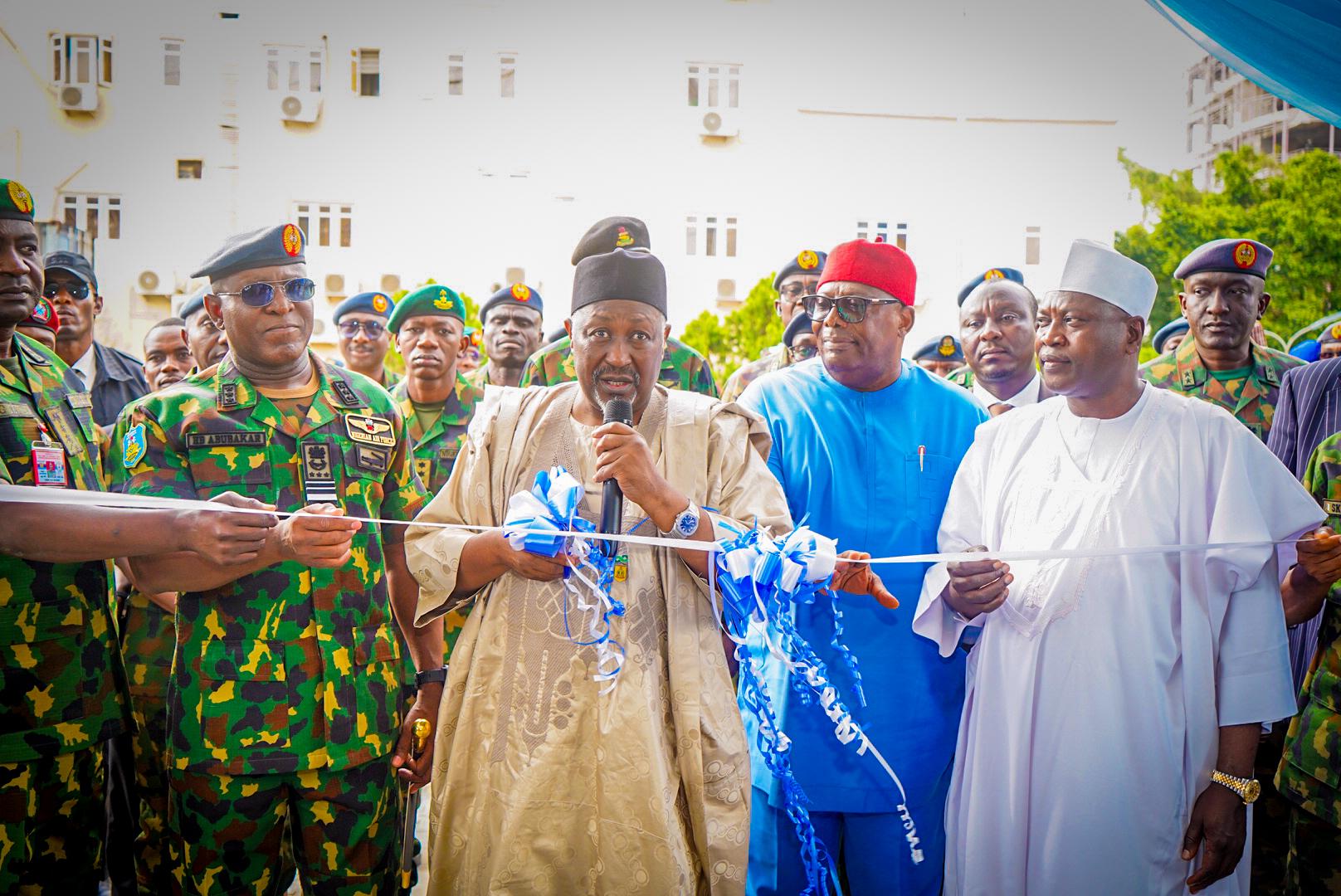 Badaru Commissions New Nigerian Air Force Headquarters Annex in Abuja