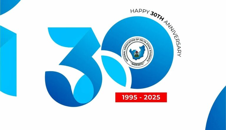 NADESSTU Marks 30 Years of Empowering Delta Students, Fostering Unity, Growth