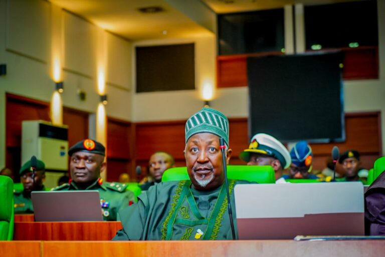 Defence Minister Badaru Attends Screening Of Newly Appointed CDS, Service Chiefs at the National Assembly