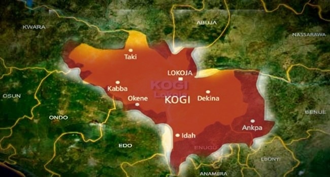 Kogi State map and local government areas