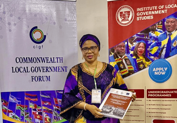 ALGON's Hon. Folasade Adeyemo Restores Female Voice to West African Governance at CLGF Summit in Accra