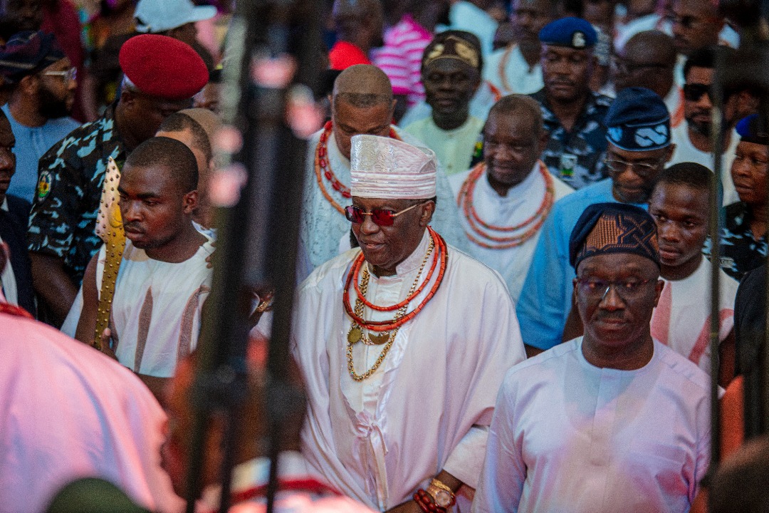 historic courtesy visit of His Royal Majesty, Omo N’Oba N’Edo Uku Akpolokpolo, Oba Ewuare II