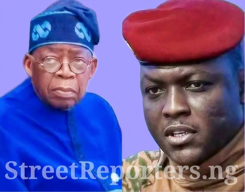 President Bola Ahmed Tinubu of Nigeria and Head of Burkinabè Military junta, Captain Ibrahim on Burkina Faso: AES Slams Nigeria for “Violation of Confederal Airspace,” Orders Maximum Alert, Neutralization of Intruding Aircraft