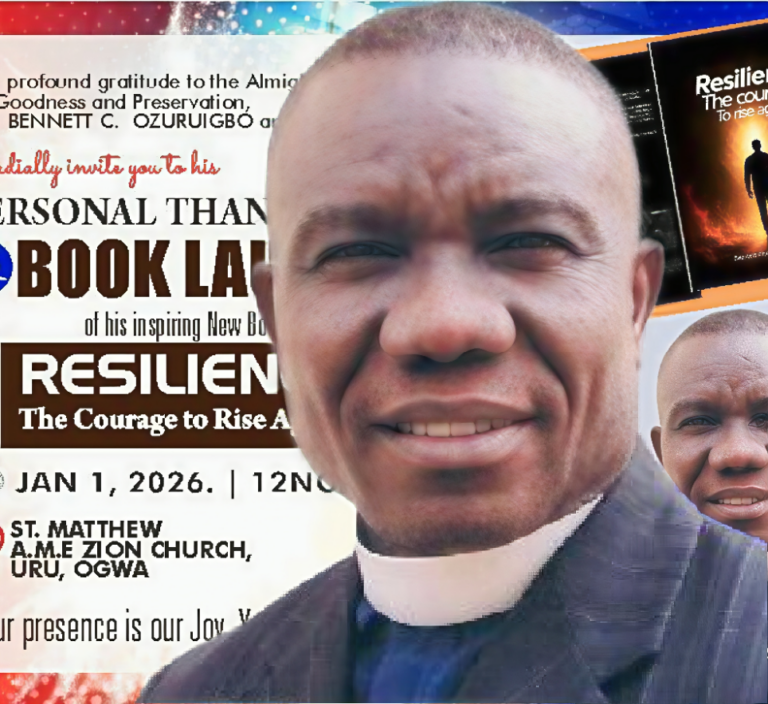 Reverend Bennett C Ozuruigbo book launch
