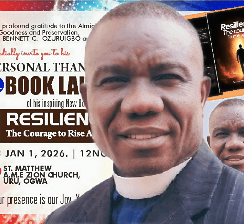 Reverend Bennett C Ozuruigbo book launch