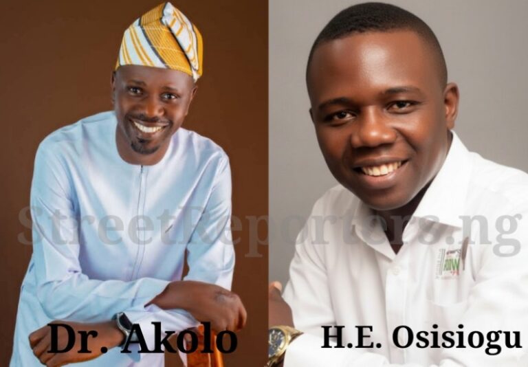 Dalma of Kodape Chiefdom in Karu in Nasarawa State and President of the All-Africa Students Union (AASU), HE Osisiogu Osikenyi, Felicitates Dr. Emmanuel Akolo on his birthday