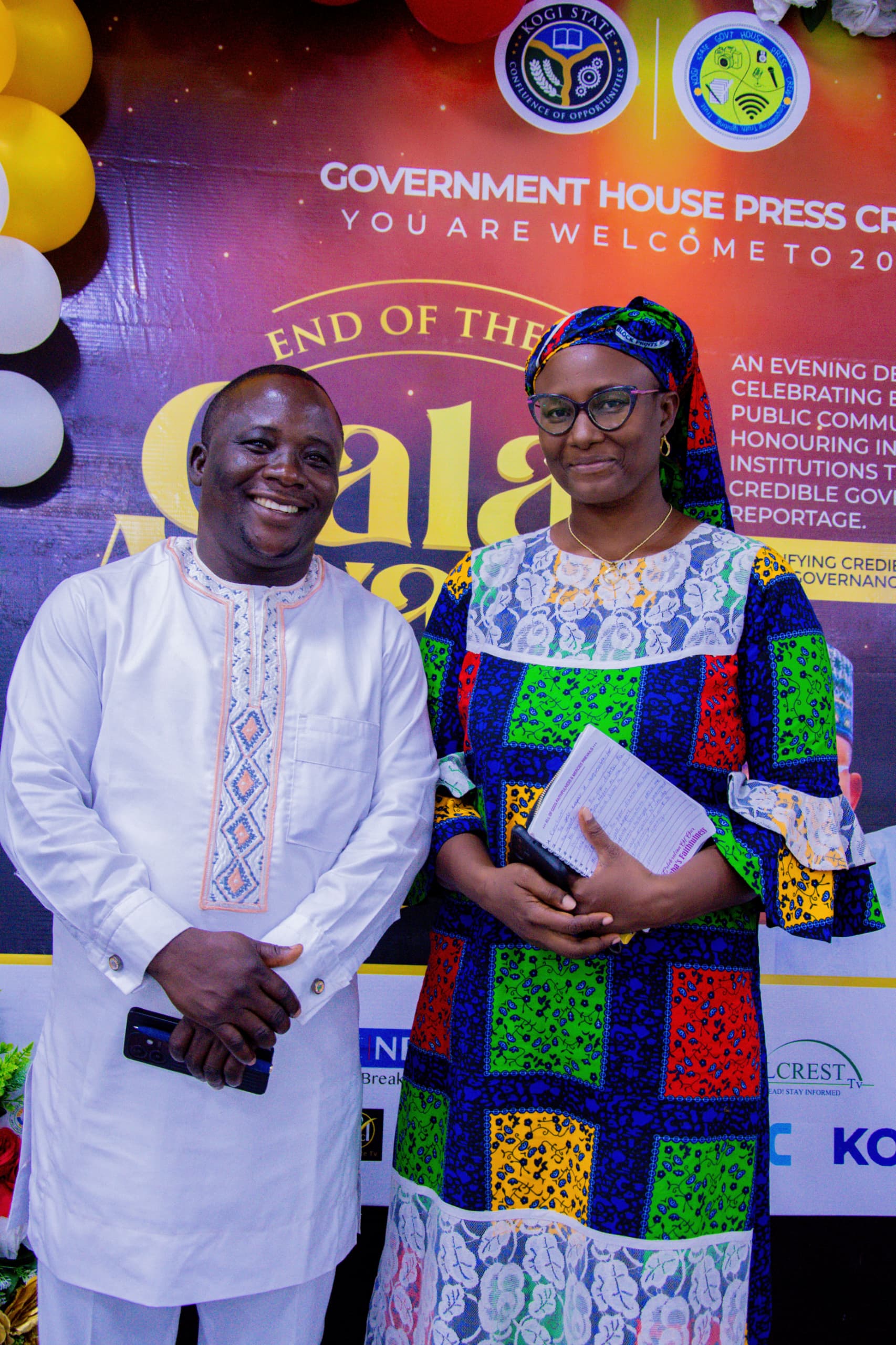 Governor Ahmed Usman Ododo’s results-driven and media-friendly style of governance came into sharp focus on Saturday night as the Kogi State Government House Press Crew hosted its 2025 End-of-Year Party, Gala and Award Night at the Banquet Hall, Government House, Lokoja.