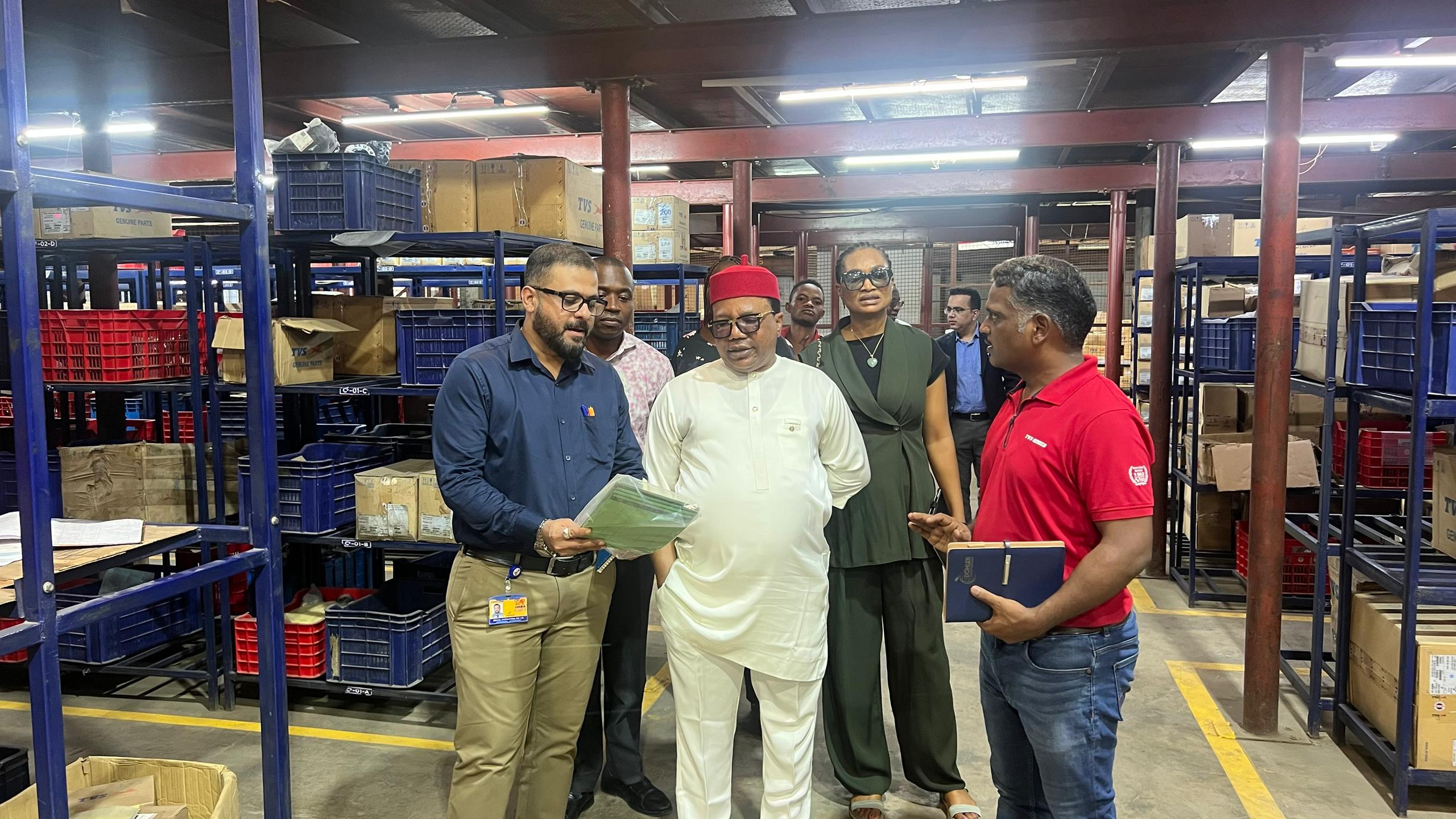 Partnership That Works And Quality Assurance: ALGON Lead Consultant Distinguished Senator Alphonsus Igbeke Leads ALGON To Factory Inspection