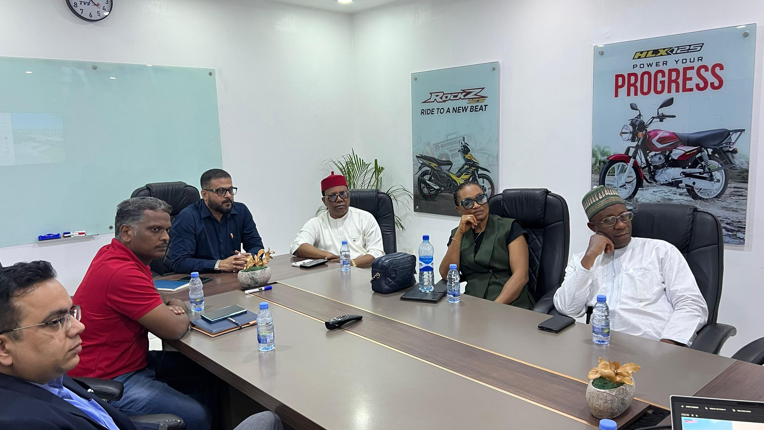 The Simba Group of companies Factory and Silver Energy Solution Office, penultimate week, played host to the Lead Consultant to the Association of Local Governments of Nigeria (ALGON), Distinguished Senator Alphonsus Igbeke, who led a high‑level delegation on a factory inspection tour.