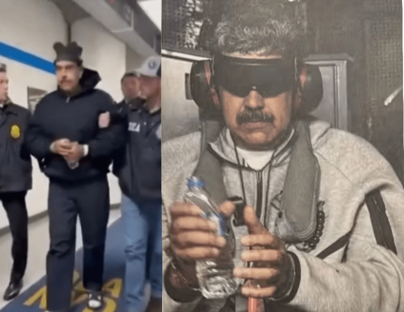 Captured Venezuelan President Nicolás Maduro