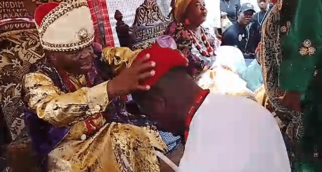 Ikemba 1 Chieftaincy Title Conferred on AASU President H.E. Osisiogu Osikenyi