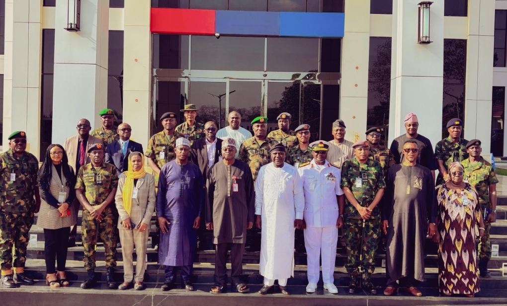 Permanent Secretary, Ministry Of Defence Visits DIA, Encourages use of Cutting Edge Technologies