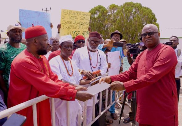 Delta Govt Urges Calm As Ibusa Protests Alleged Encroachment By Ogwashi-Uku