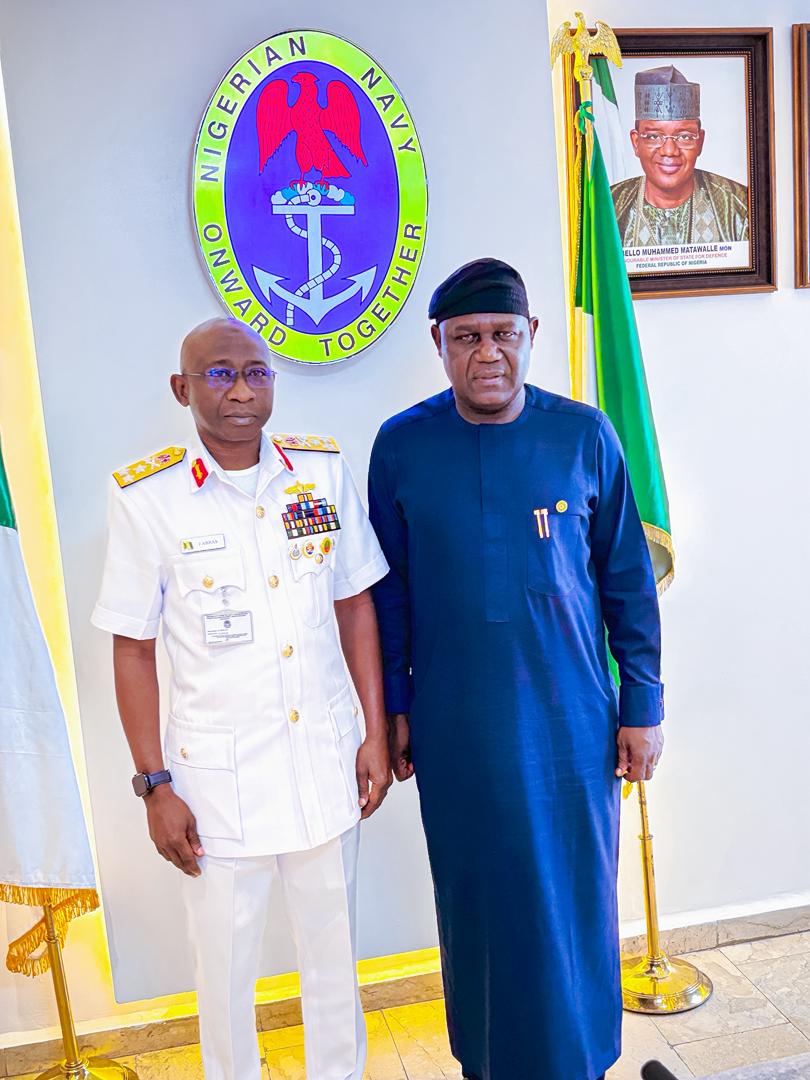 The Permanent Secretary of Nigeria’s Ministry of Defence, Richard Pheelangwah, has reaffirmed the Ministry’s commitment to strengthening the operational capacity of the Nigerian Navy through enhanced support, improved readiness, and stronger civil-military collaboration.
