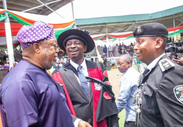 At the convocation arena of the University of Abuja, what began as a celebration of academic excellence gradually unfolded into something more politically symbolic—an emergence, perhaps, of a statesman positioning himself for higher national responsibility.