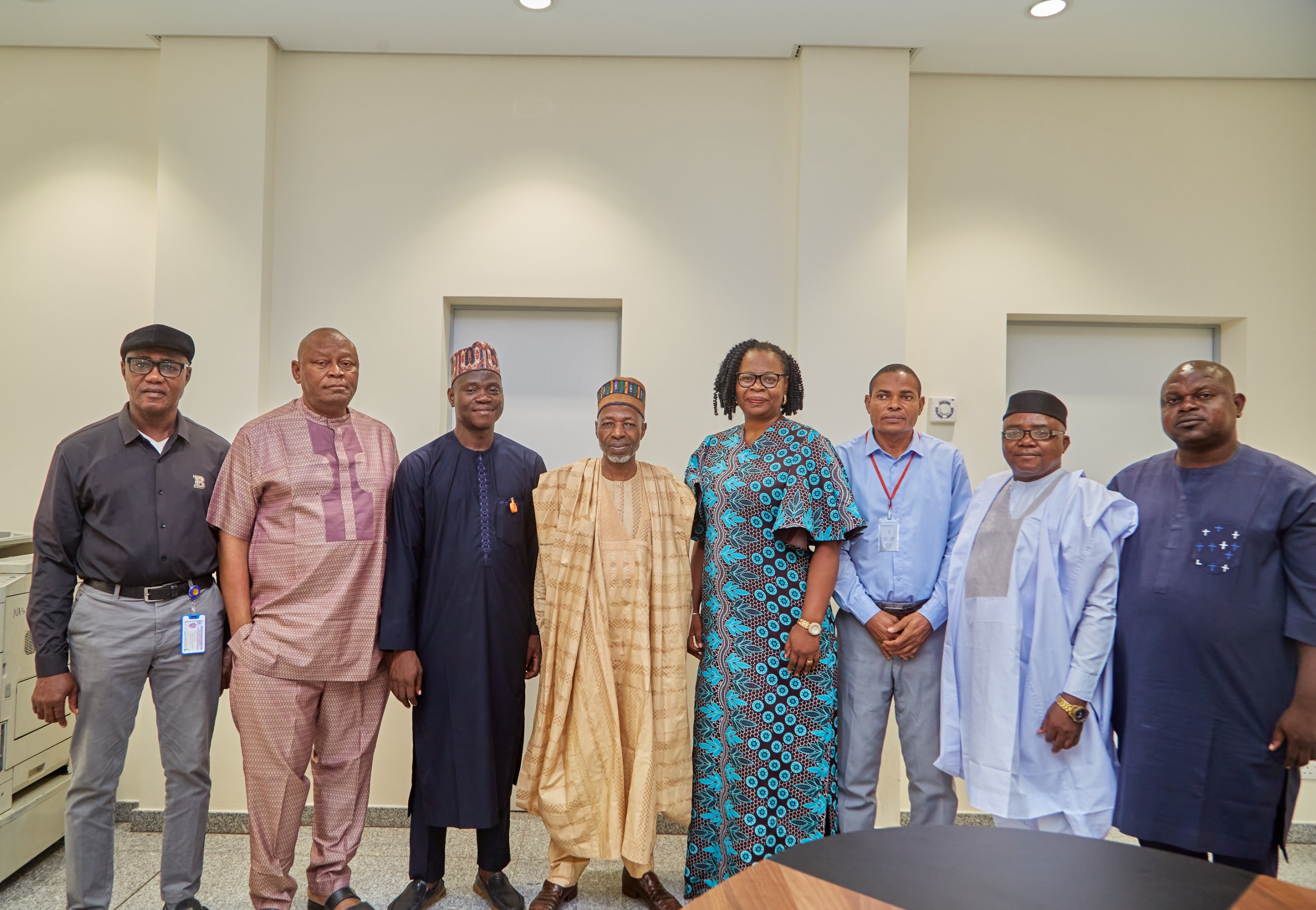 NGIJ delegation and NILDS officials 