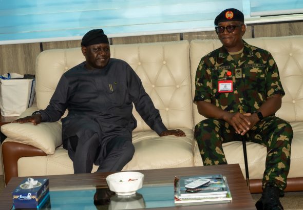 Pheelangwah Seeks Stronger Defence Synergy, Hails Space Administration’s Strategic Role