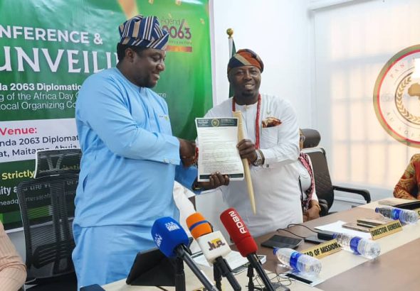 Nigeria’s Global Tourism Ambassador, Amb. Phil Roberts, has been appointed Chairman of the Local Organising Committee (LOC) for the Africa Day 2026 Celebration by the Pan-African Agenda 2063 Diplomatic Missions, in a move seen as a strategic step toward delivering a high-impact continental event.