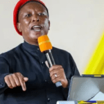 Leader South African opposition politician and founder of the Economic Freedom Fighters (EFF), Julius Malema