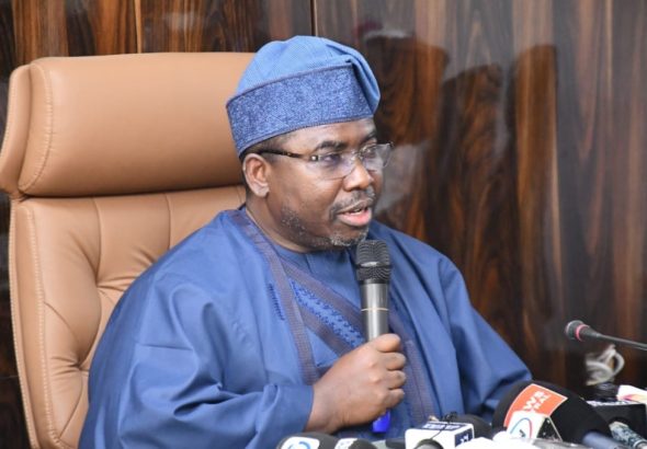 Chairman of the Independent National Electoral Commission (INEC), Prof. Joash Ojo Amupitan