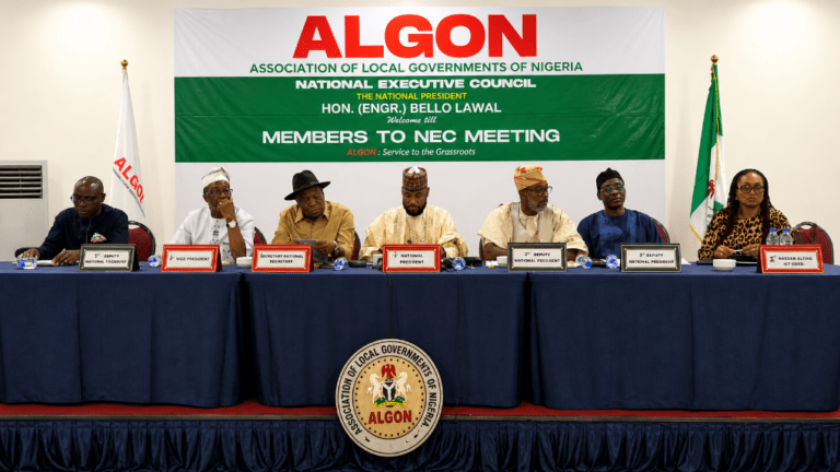 The Association of Local Governments of Nigeria (ALGON) has thrown its political weight behind President Bola Ahmed Tinubu ahead of the 2027 general elections, while simultaneously moving to consolidate internal discipline and unity with the suspension of three prominent members accused of anti-association activities.