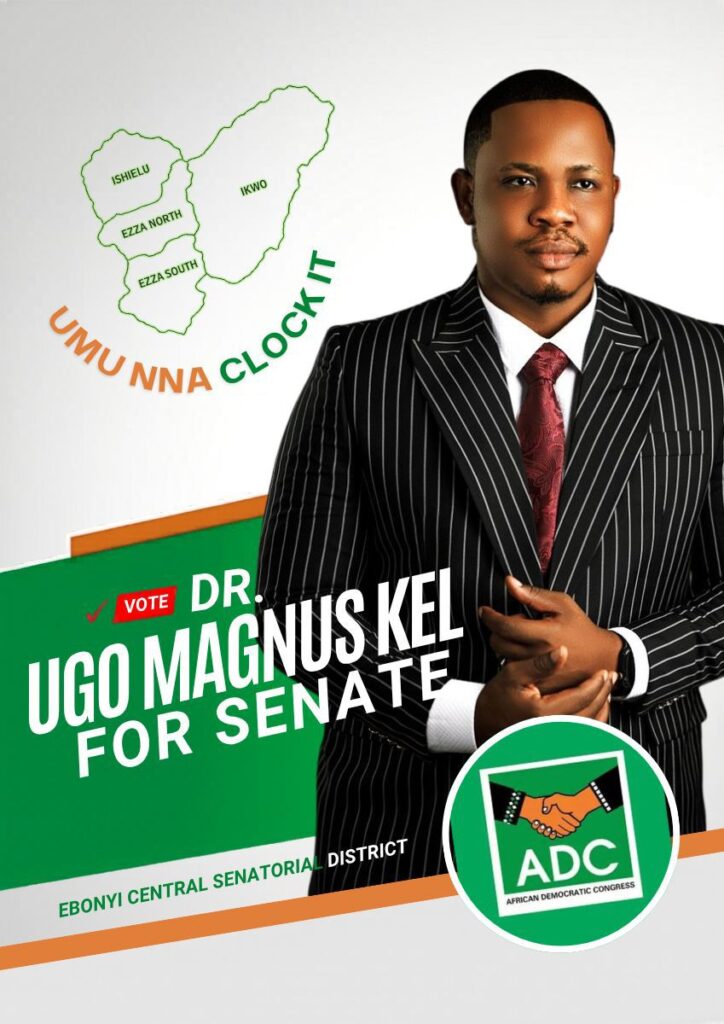 ADC Candidate, Ugo Magnus Kel, Promises Inclusive Representation for Ebonyi Central